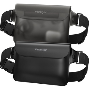 Etui Spigen A620 Universal Waterproof Waist Bag 2-pack Black