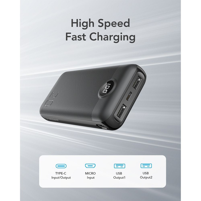 VEGER powerbank 20000 mAh PD QC3.0 2A 20W L20S (VP2039PD / W2039PD) biały