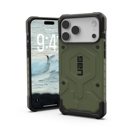 UAG Pathfinder MagSafe - etui do iPhone 17 Pro Max kompatybilne z MagSafe (olive)