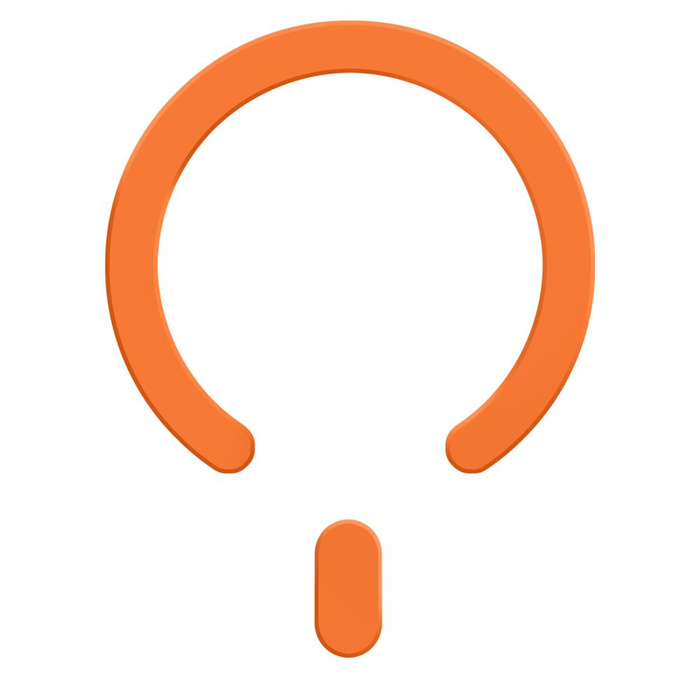 TECH-PROTECT MMP-200 MAGNETIC MAGSAFE RING COSMIC ORANGE