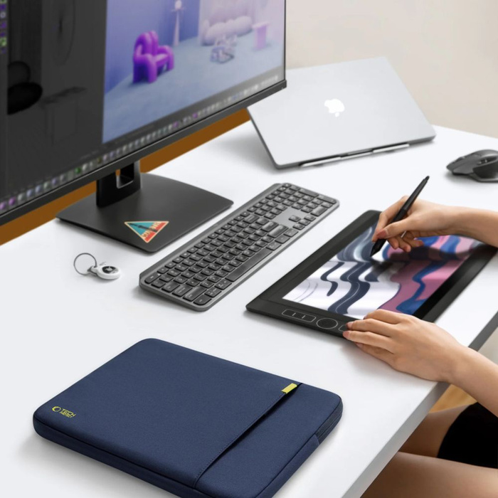 TECH-PROTECT DEFENDER LAPTOP 13-14 NAVY BLUE