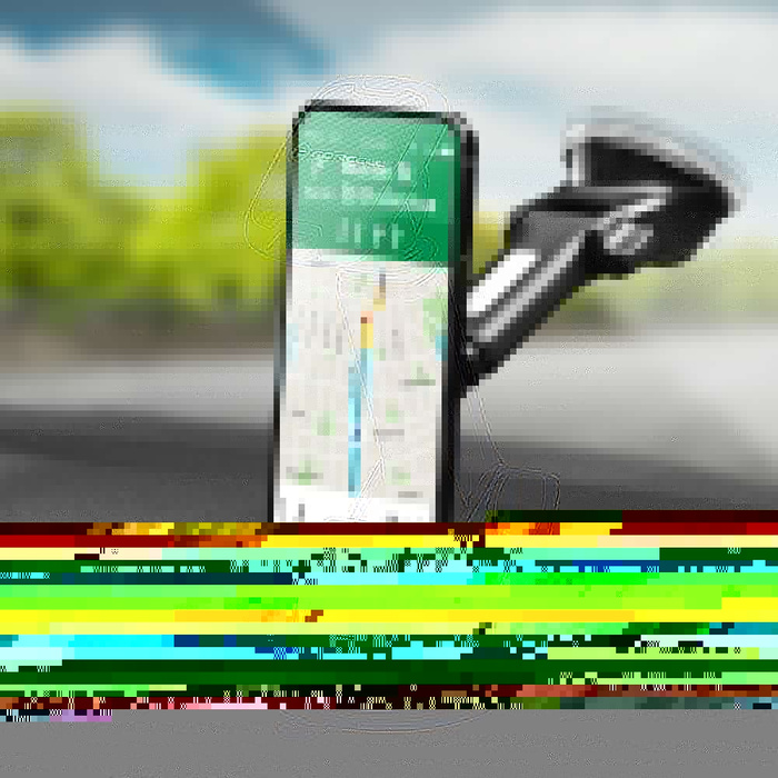 Uchwyt na telefon do samochodu magnetyczny Forcell F-Grip Carbon H-CT327 do szyby / deski czarny