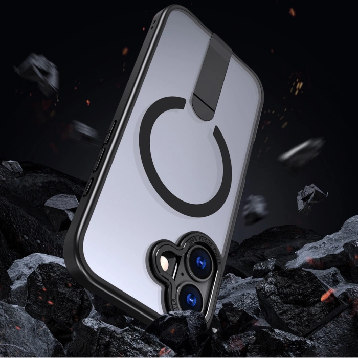 Etui Hybrid Armor X iPhone 17 MagSafe Czarne