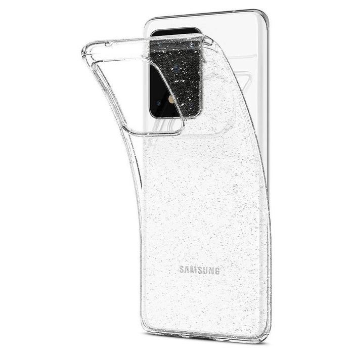 Etui SPIGEN Liquid Crystal Samsung Galaxy S20 Ultra Glitter Przeźroczyste Case