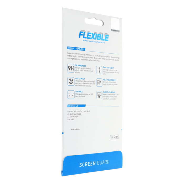 Szkło hybrydowe Bestsuit Flexible do Xiaomi 12T Pro