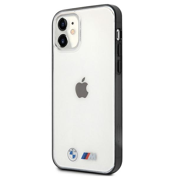 Etui BMW Apple iPhone 12 Mini Sandblast Bezbarwny Hardcase
