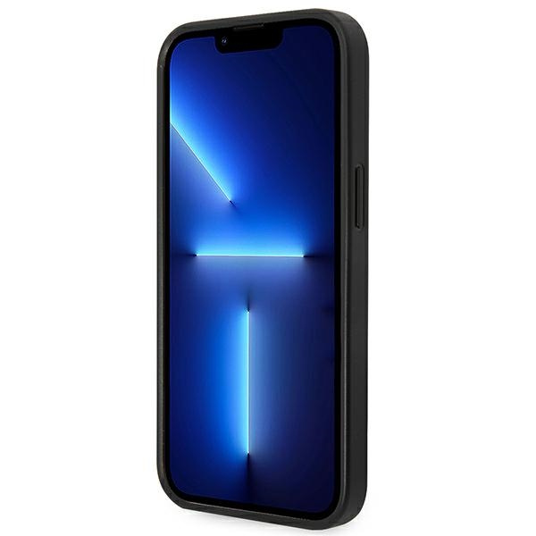 Etui KARL LAGERFELD Apple iPhone 14 Saffiano Choupette Head Patch Czarny Hardcase