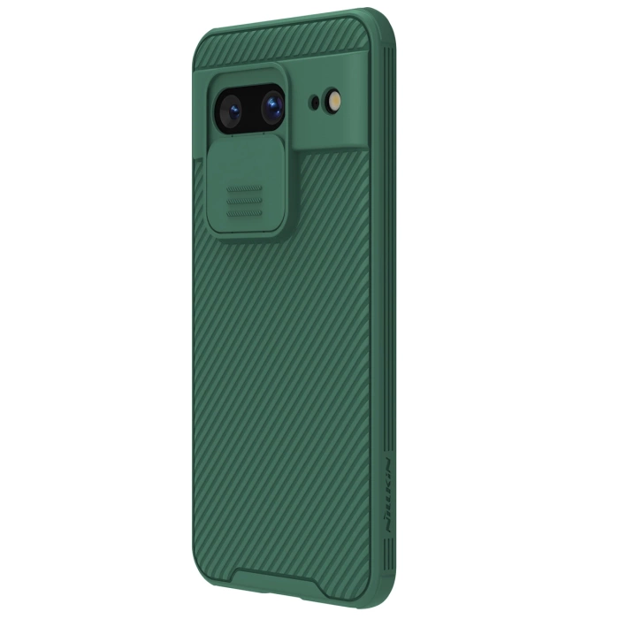 Etui z osłoną na aparat Nillkin CamShield Pro Case do Google Pixel 8 - zielony