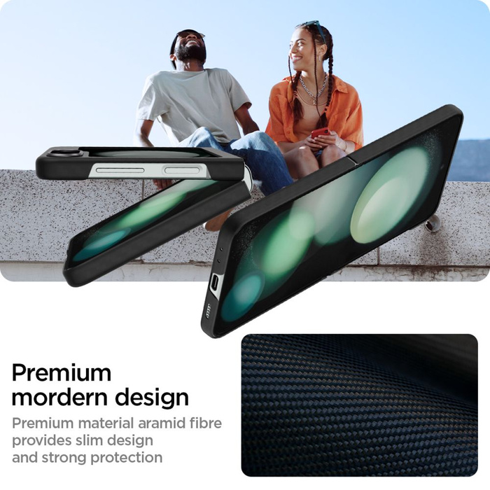 Etui Spigen Airskin ”pro” Galaxy Z Flip 5 Black