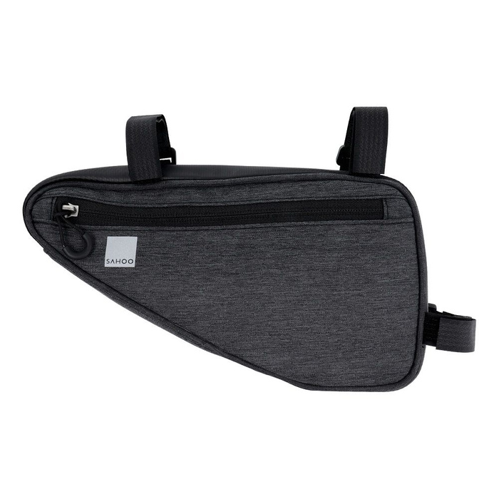 SAHOO torba rowerowa pod ramę rowerową trójkąt z zamkiem 1L 121469-SA czarna