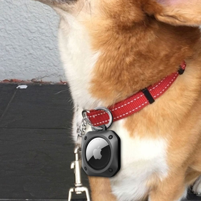 ETUI TECH-PROTECT ROUGH PRO APPLE AIRTAG BLACK