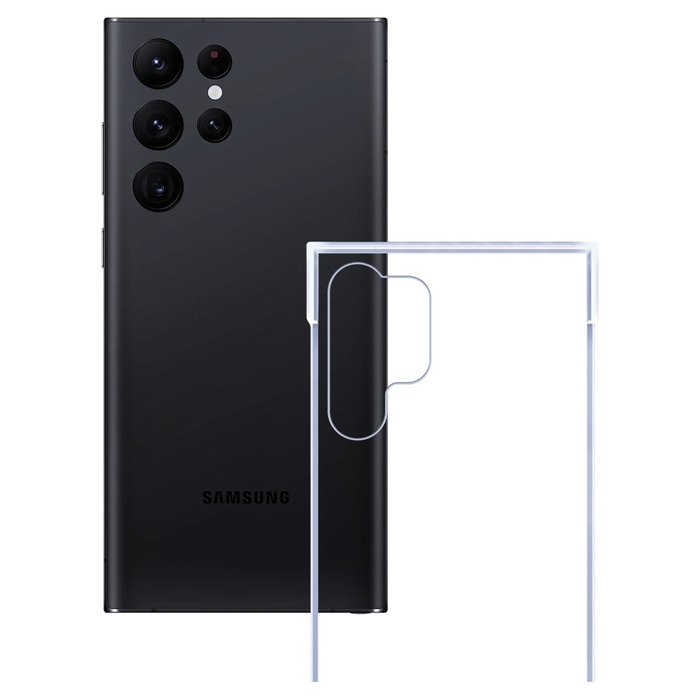 Etui 3MK Just20g Clear Case do Samsung  Galaxy S23 Ultra
