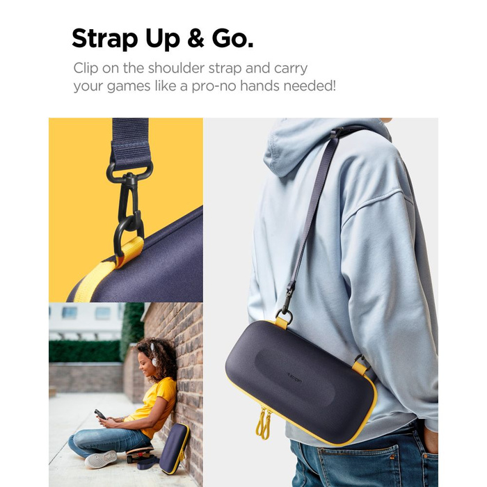 ETUI NINTENDO SWITCH 2 SPIGEN NANO POP PRO POUCH BLUEBERRY NAVY