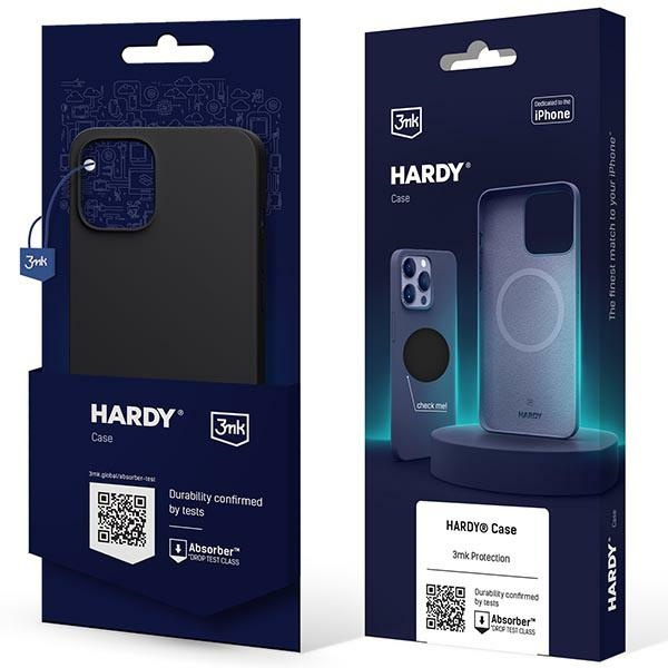 3MK Hardy Case iPhone 14 6,1" szary/graphite MagSafe