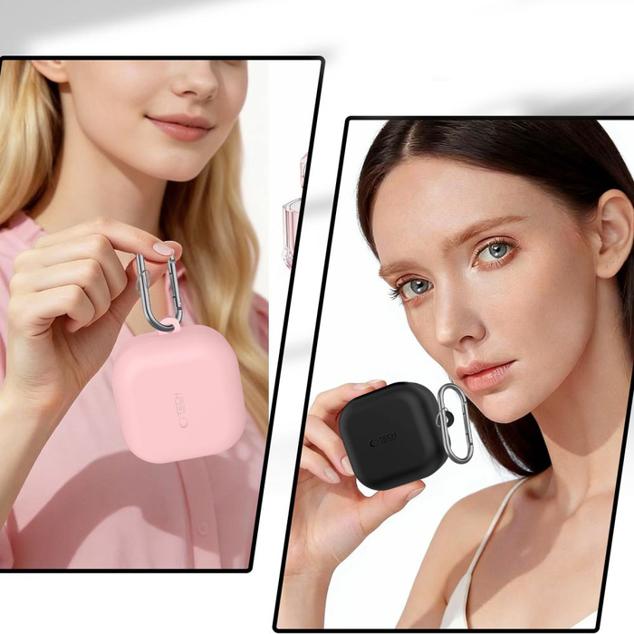 TECH-PROTECT SILICONE HOOK SAMSUNG GALAXY BUDS 4 / 4 PRO LAVENDER