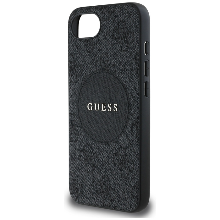 Etui Guess 4G Circle Classic Logo        MagSafe do iPhone 16e czarny