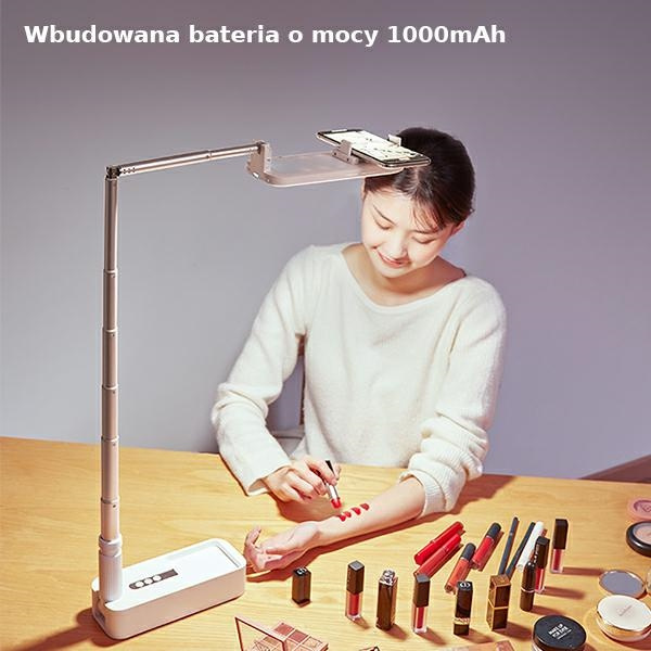 Lampa LED USAMS Multifunkcyjna Live Show Biały