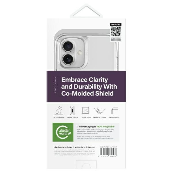 UNIQ etui LifePro Xtreme iPhone 16 Plus 6.7" przezroczysty/clear