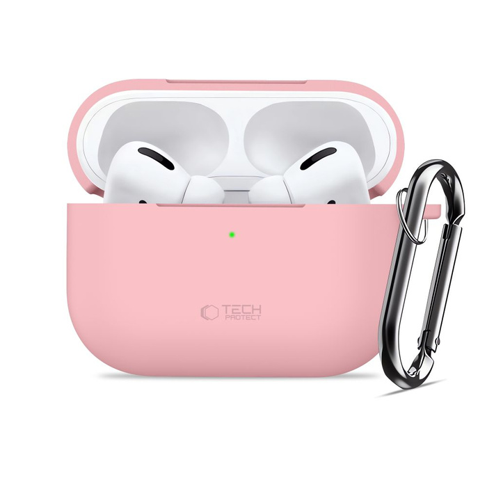 TECH-PROTECT SILICONE HOOK APPLE AIRPODS PRO 3 DUSTY PINK