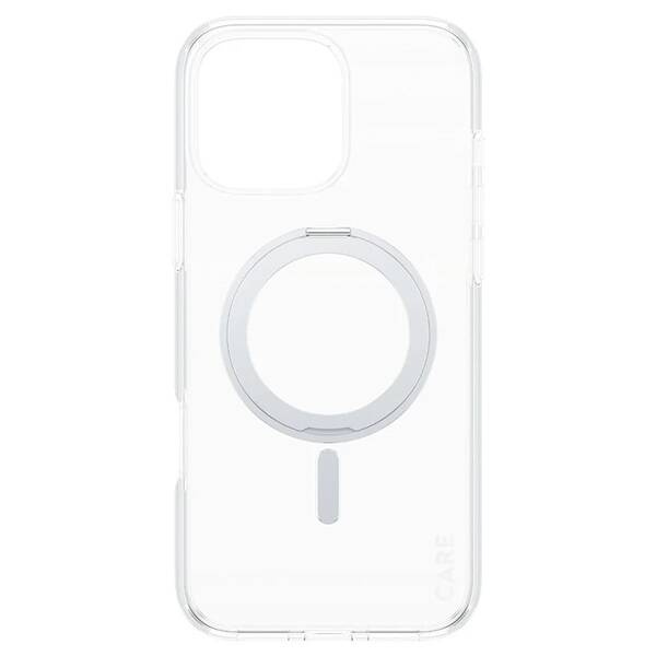 Etui CARE by PanzerGlass Feature Kickstand Case iPhone 16 Pro Max 6,9" srebrny/silver MagSafe 1328