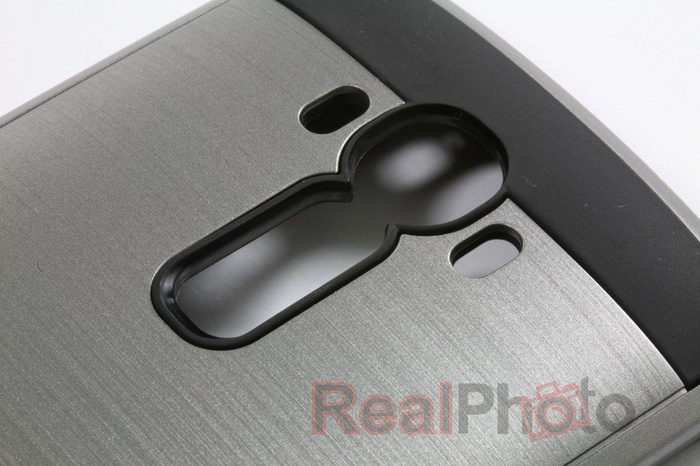 Etui LG G4 VERUS Verge Steel Silver Jak Spigen SGP Pokrowiec