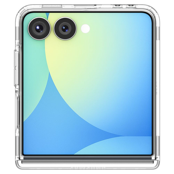 ETUI SPIGEN SAMSUNG GALAXY Z FLIP 7 ULTRA HYBRID PRO MAG MAGSAFE PRZEZROCZYSTE BIAŁE