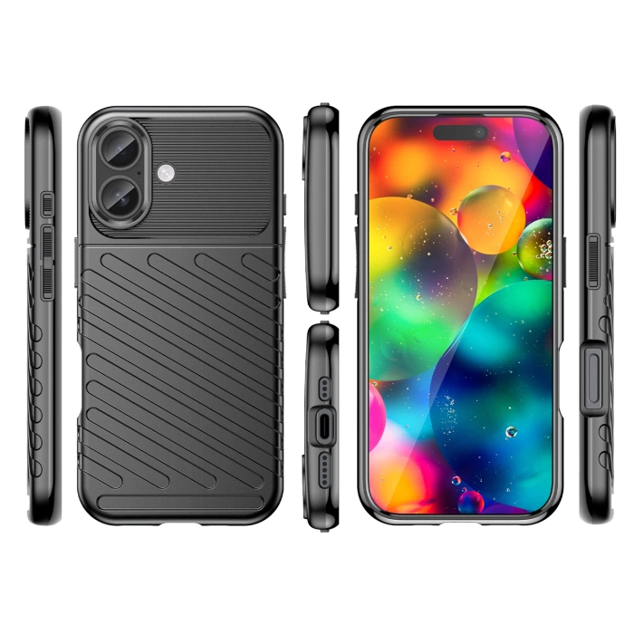 Etui Thunder Case iPhone 17 Czarne