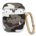 Etui GUESS Apple AirPods Camo Collection Czarny Case