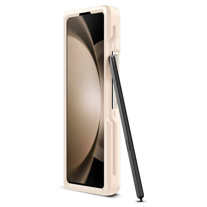 Etui Spigen Thin Fit Pen Galaxy Z Fold 5 Pearled Ivory Case
