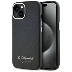 Etui Karl Lagerfeld hotel RSG do iPhone  15 czarny