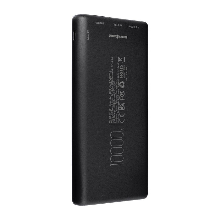 Powerbank Blue Star W1061 2A 10000 mAh czarny