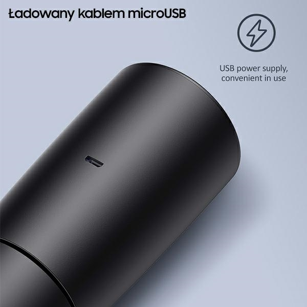 Przenośny Jonizator Powietrza USAMS Jonizator Anionów Pm2,5 ZB181JHQ01 US-ZB181 Czarny