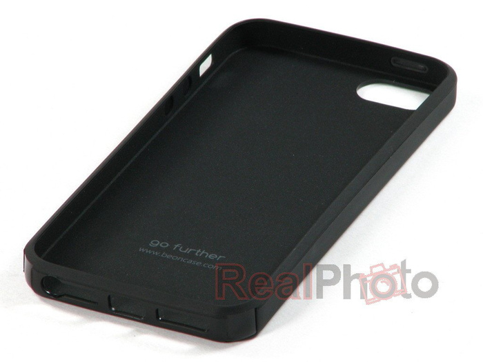 Etui iPhone 5 5S SE BEON Czarny Pokrowiec 
