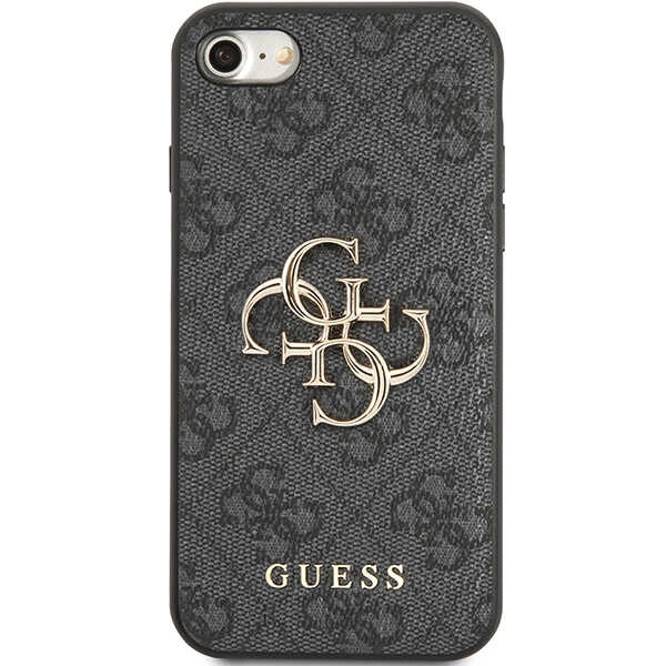 Etui Guess GUHCI84GMGGR iPhone 7/8/SE 2020/ 2022 szary/grey hardcase 4G Big Metal Logo Case
