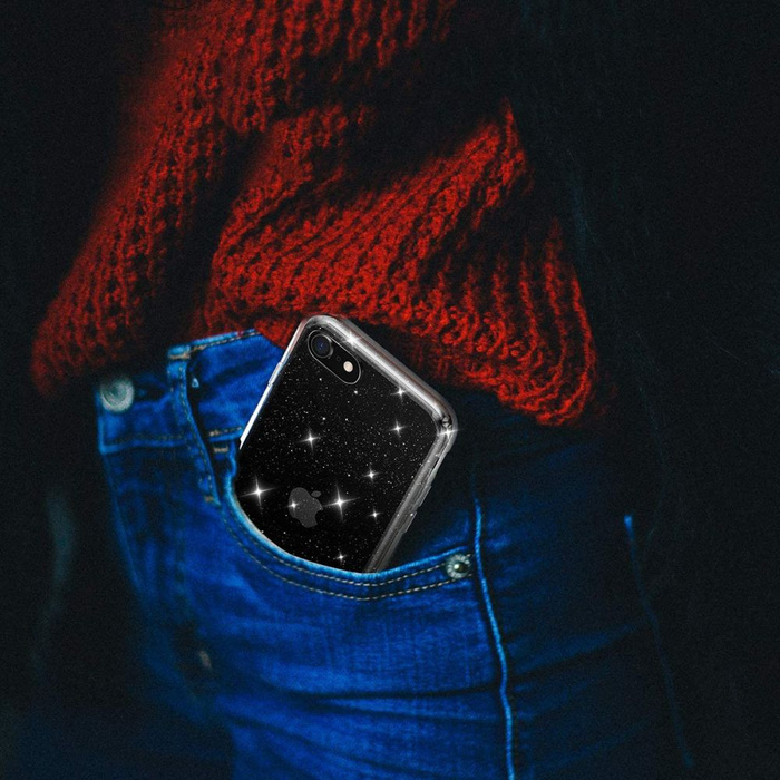 Etui TECH-PROTECT Apple iPhone 7 8 SE 2020 2022 Glitter Bezbarwny Case