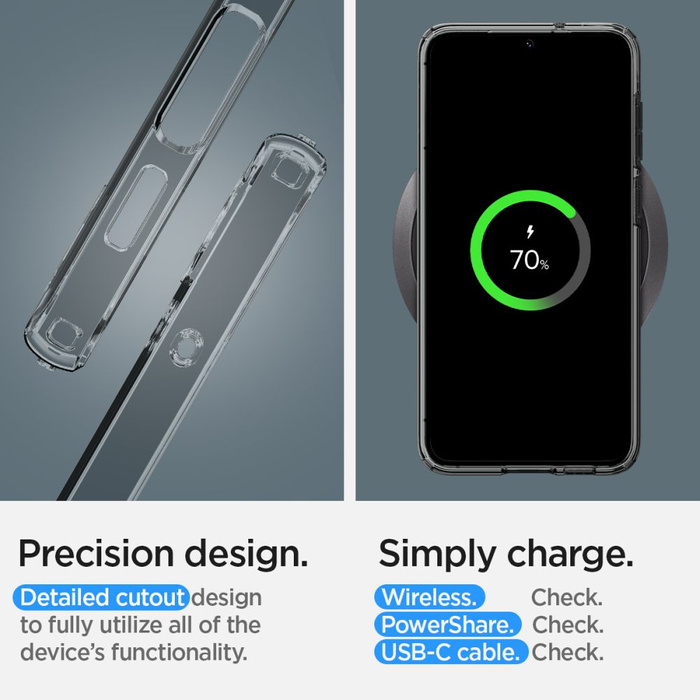 Etui Spigen Liquid Crystal Galaxy S23 Plus Space Crystal Case