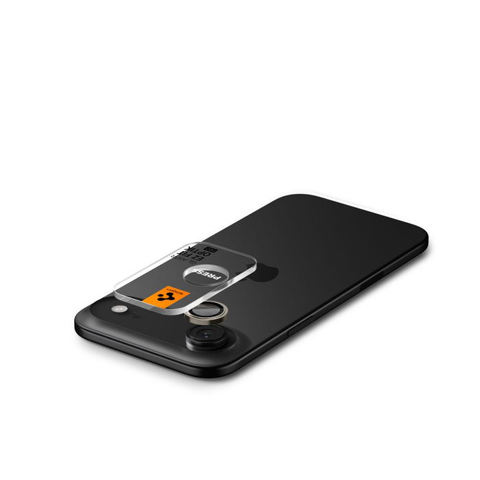 OSŁONA APARATU SPIGEN IPHONE 17 AIR OPTIK PRO GLASS.TR ”EZ”FIT CAMERA PROTECTOR 2-PACK GOLD