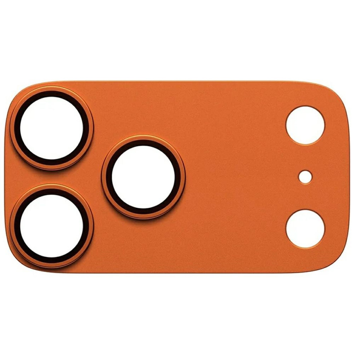 Szkło hartowane na obiektyw PanzerGlass  Fender Camera Protector do iPhone 17 Pro Max pomarańczowy