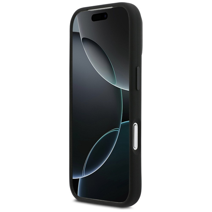 Etui BMW M Silicon Horizontal Line       MagSafe do iPhone 17 Pro czarny