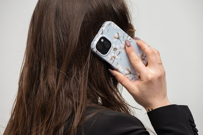 FORCELL F-PROTECT Mirage futerał kompatybilny z MagSafe do IPHONE 14 Plus spring flowers