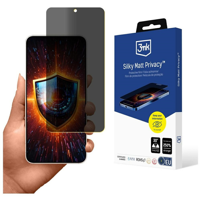 Folia prywatyzująca 3MK Silky Matt       Privacy do Samsung Galaxy S25 Edge