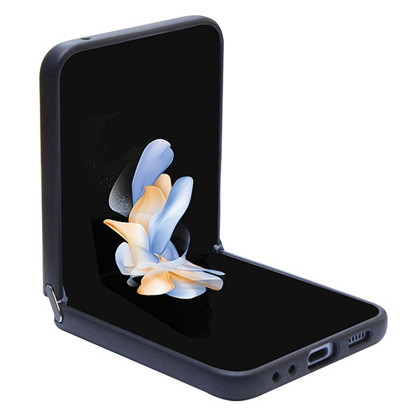 Etui Guess GUHCZF5HGGSHK F731 Galaxy Z Flip5 czarny/black hardcase Glitter Script Case