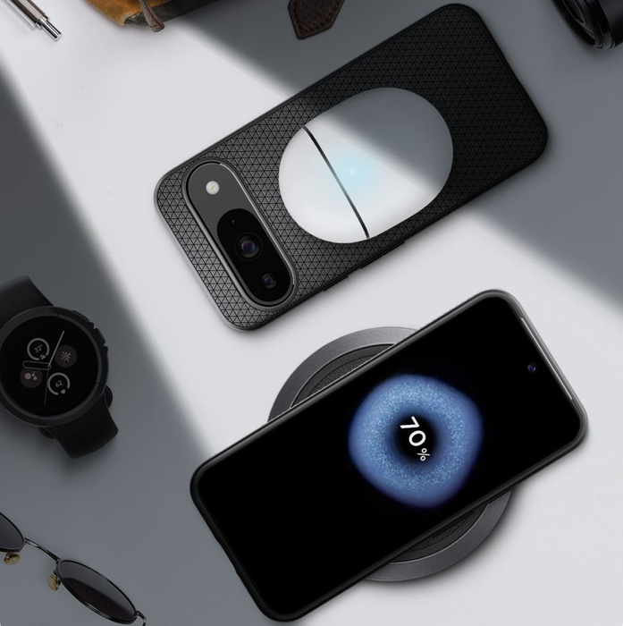 Etui SPIGEN LIQUID AIR GOOGLE PIXEL 9 / 9 PRO MATTE BLACK