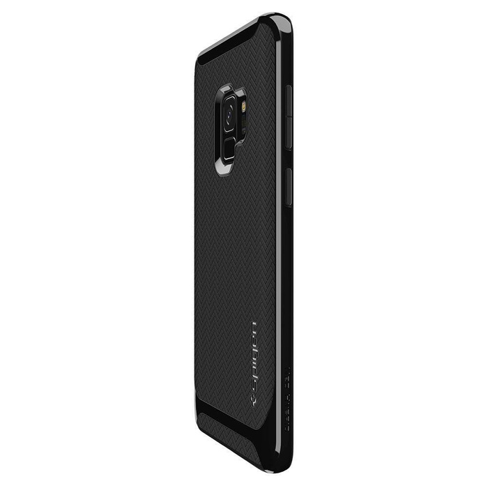 Etui Spigen Galaxy S9 Neo Hybrid Czarne Case Samsung Shiny Black