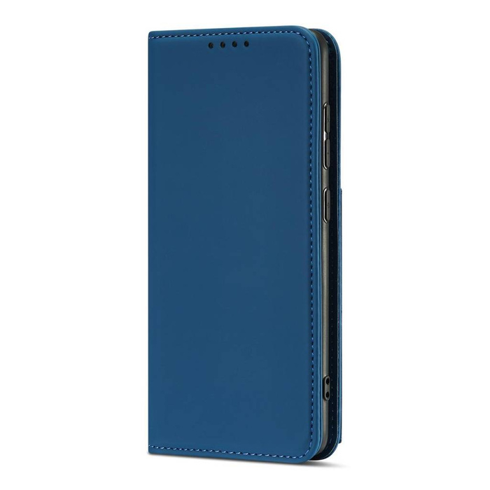 Magnet Card Case etui do Samsung Galaxy A13 5G pokrowiec portfel na karty kartę podstawka niebieski