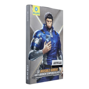 Szkło Hartowane 5D Mr. Monkey Glass - Apple iPhone 17 Pro Max czarny (Airbag Anti-broken)