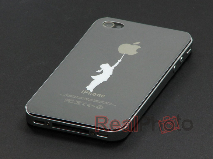 Pokrowiec Apple iPhone 4 4S Thumbsup Futerał Etui  Wymienne Wsuwki Z Różnymi Wzorami 