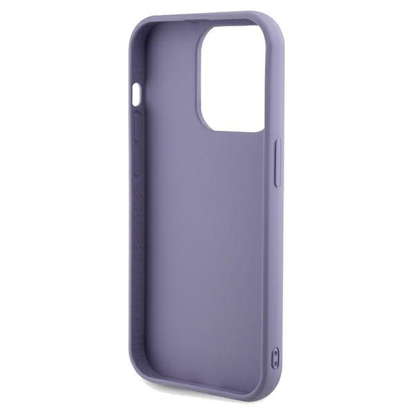 Etui Guess GUHCP13LPSFDGSUiPhone 13 Pro / 13 6.1" fioletowy/purple hardcase Sequin Script Metal Case