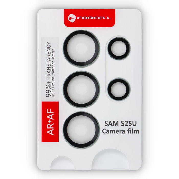 Szkło hartowane na aparat do Samsung S25 Ultra Forcell Premium tytanowy jadeitowy zielony