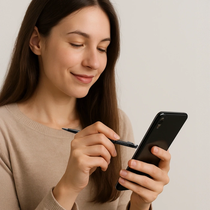 Wozinsky długopis rysik do ekranów dotykowych tabletu smartfona czarny